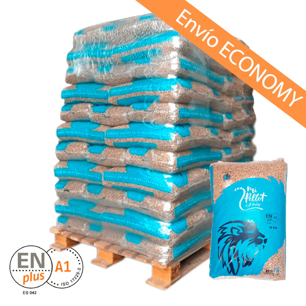 Mi pellet, pellet certificado EnPLUS A1 – 77 sacos